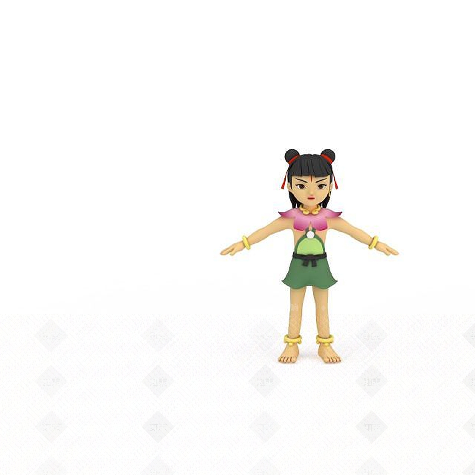 现代虚拟人物3D模型下载【ID:1199003796】