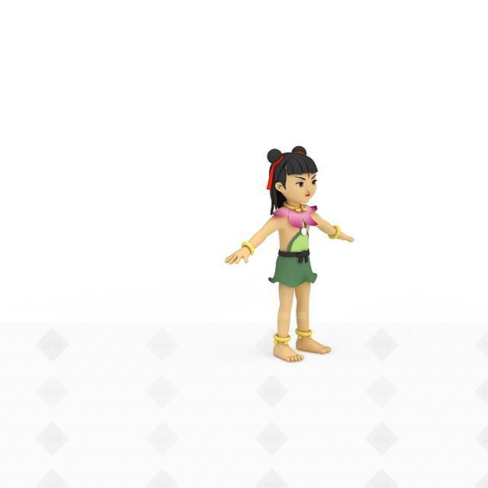 现代虚拟人物3D模型下载【ID:1199003796】