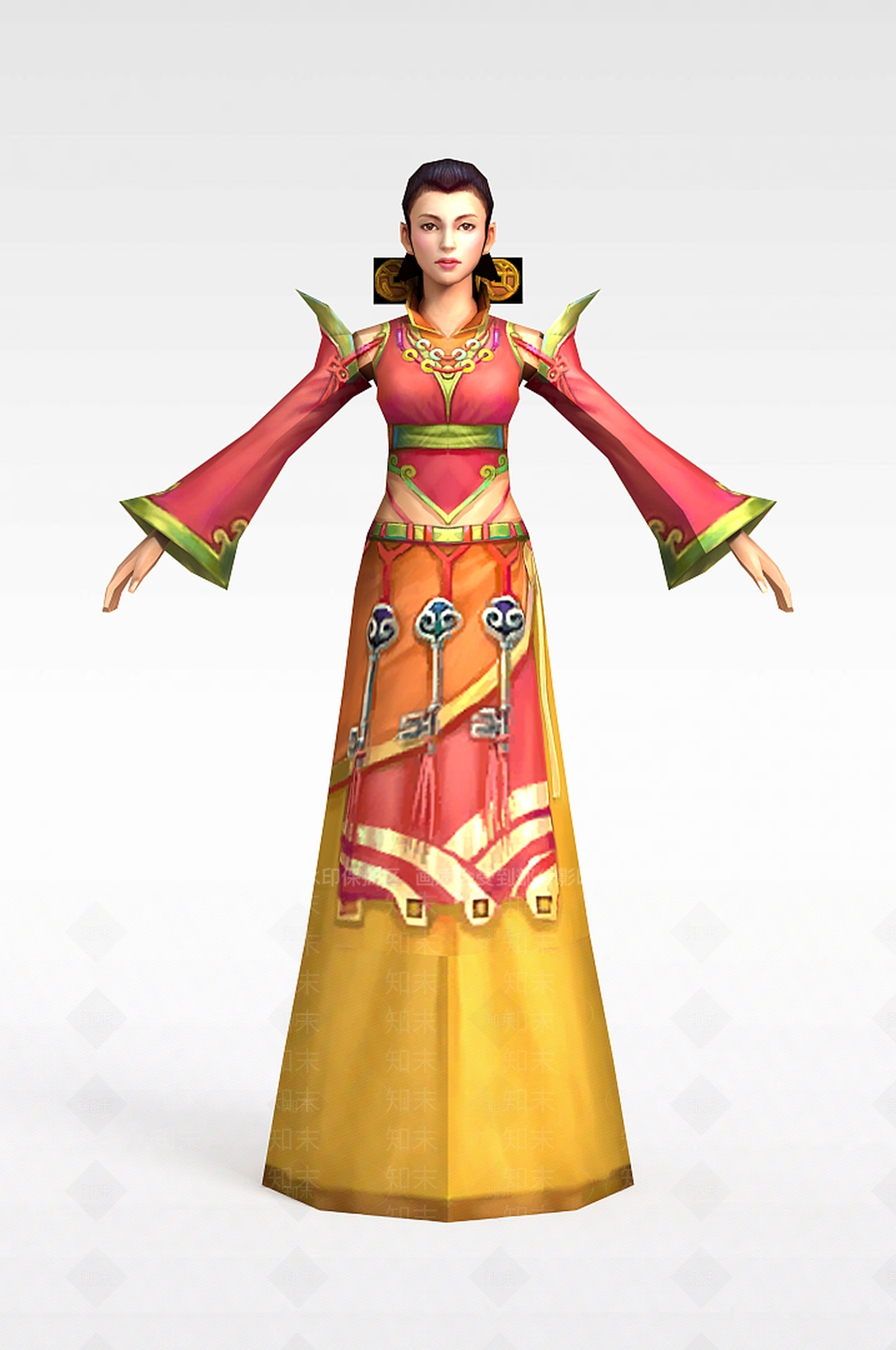 现代虚拟人物3D模型下载【ID:1199003698】