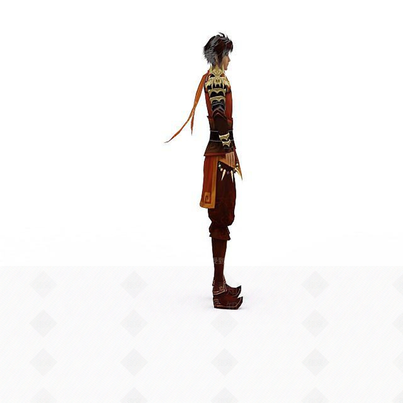 现代虚拟人物3D模型下载【ID:1199003407】