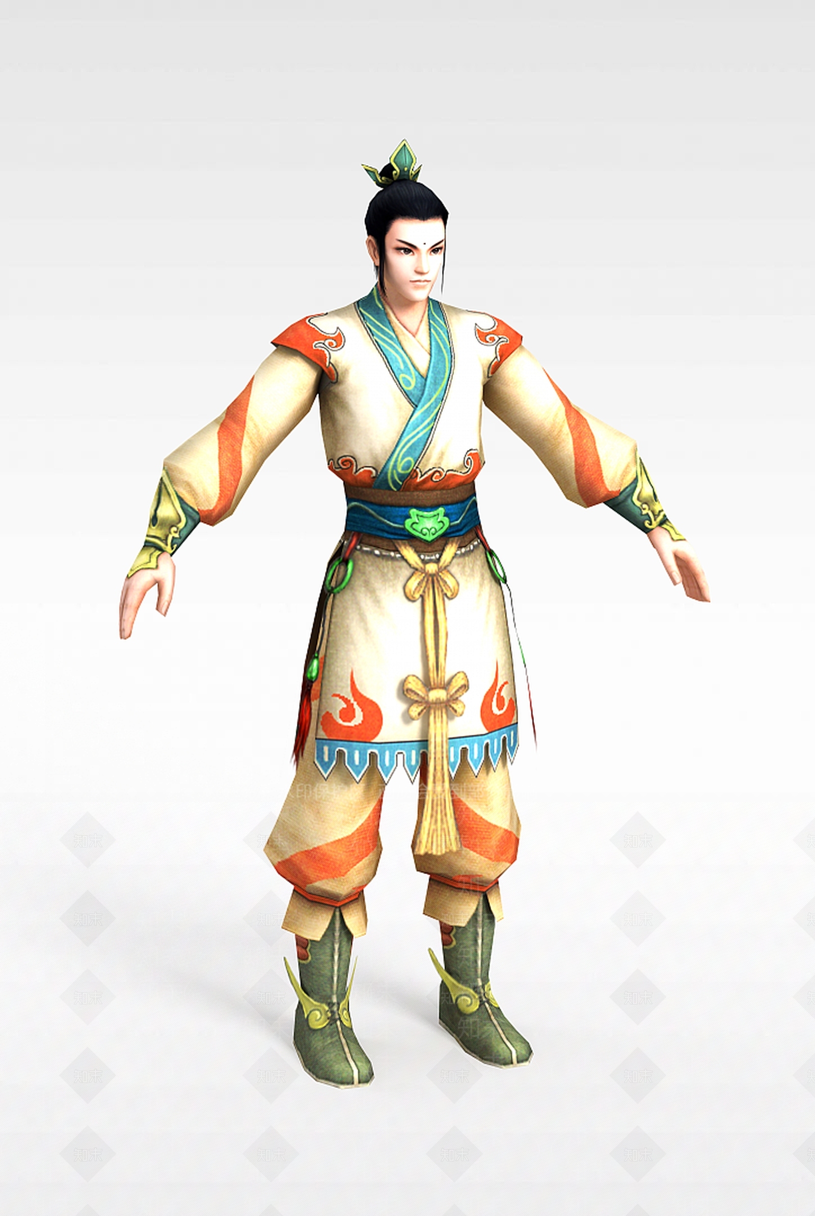 现代虚拟人物3D模型下载【ID:1199003463】