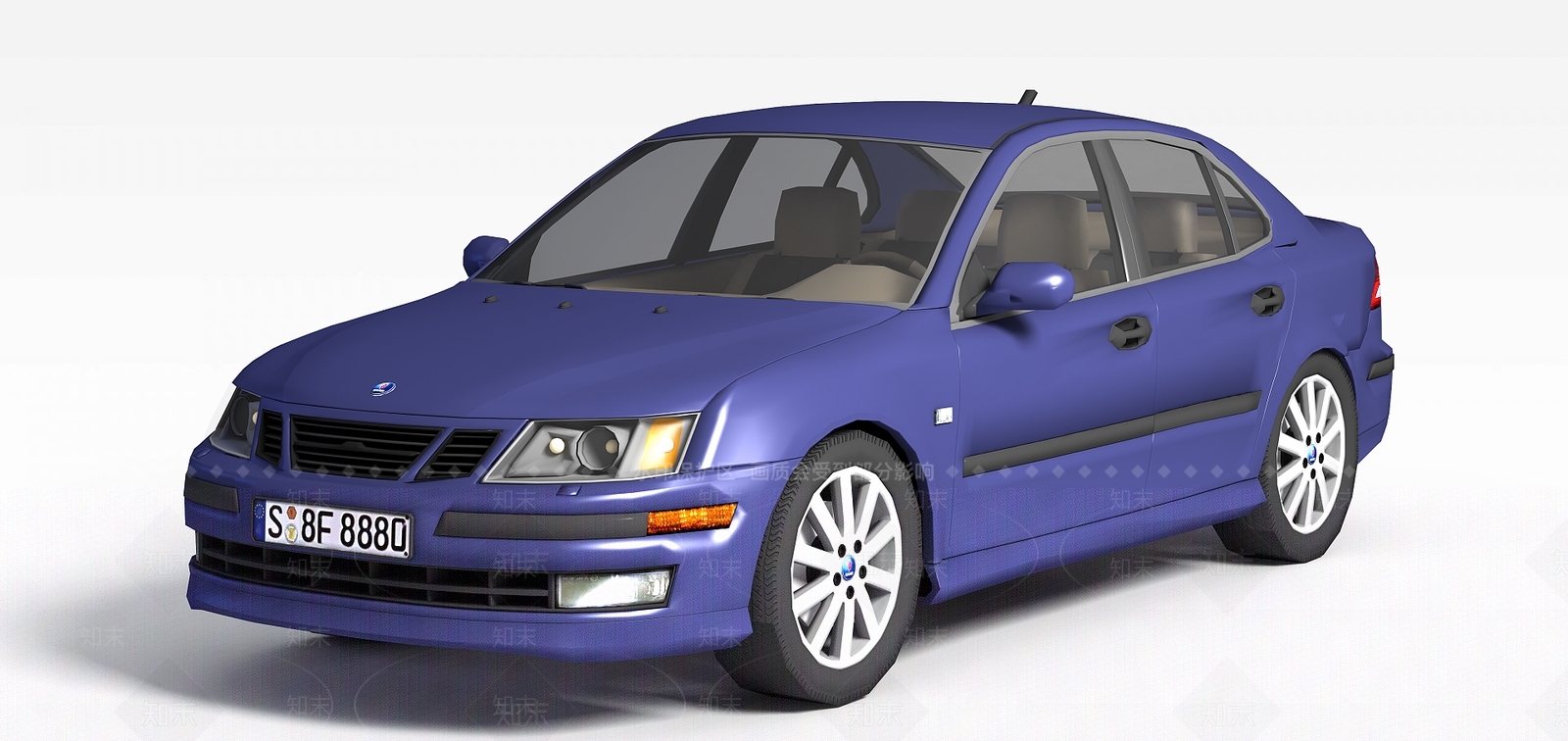 现代汽车3D模型下载【ID:1194088235】