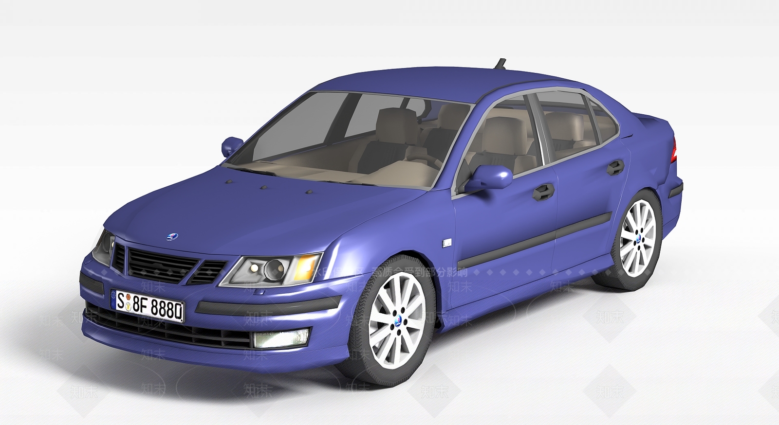 现代汽车3D模型下载【ID:1194088268】