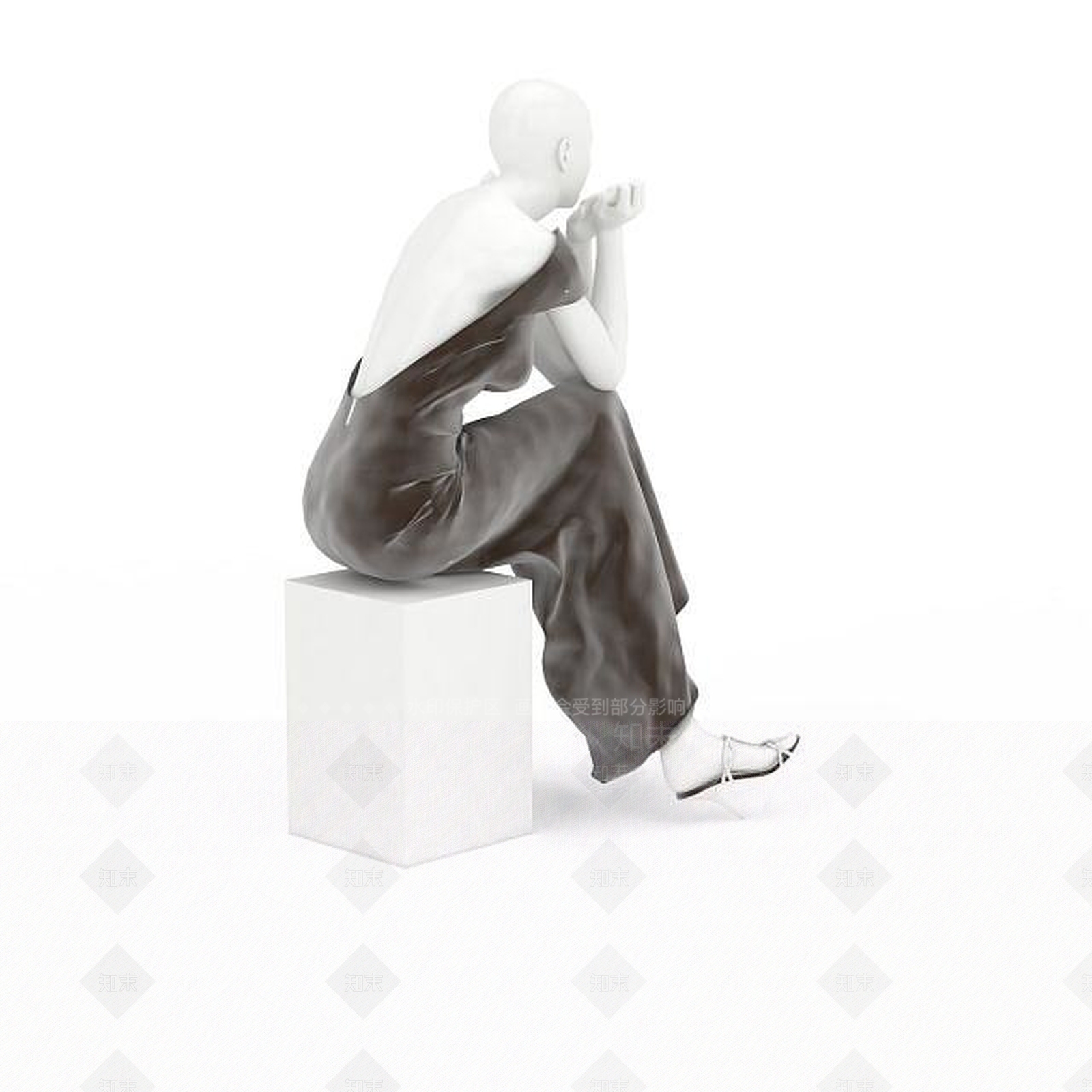 现代虚拟人物3D模型下载【ID:1199003157】