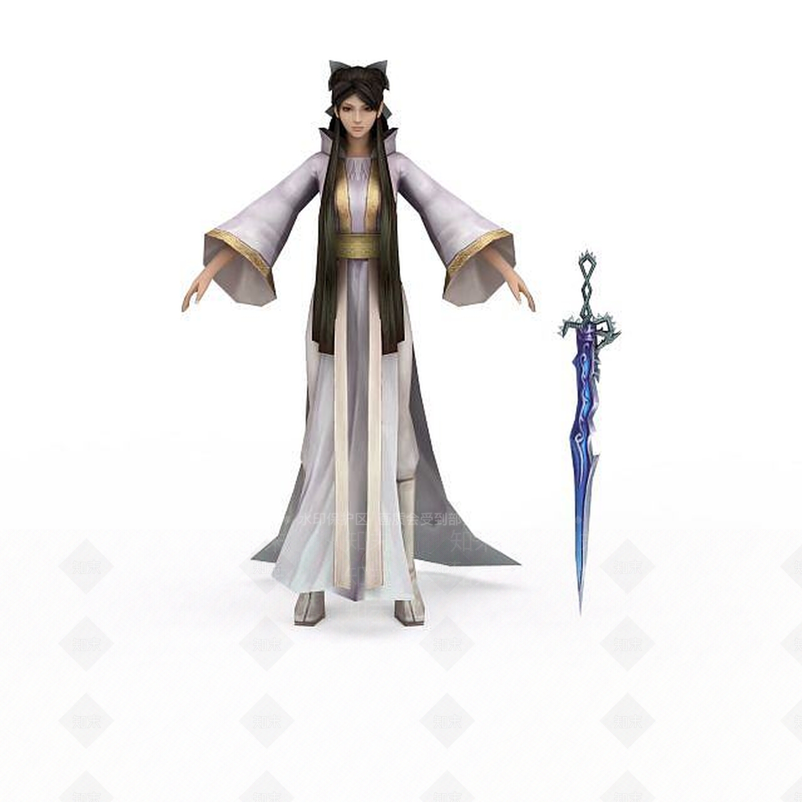 现代虚拟人物3D模型下载【ID:1199003069】