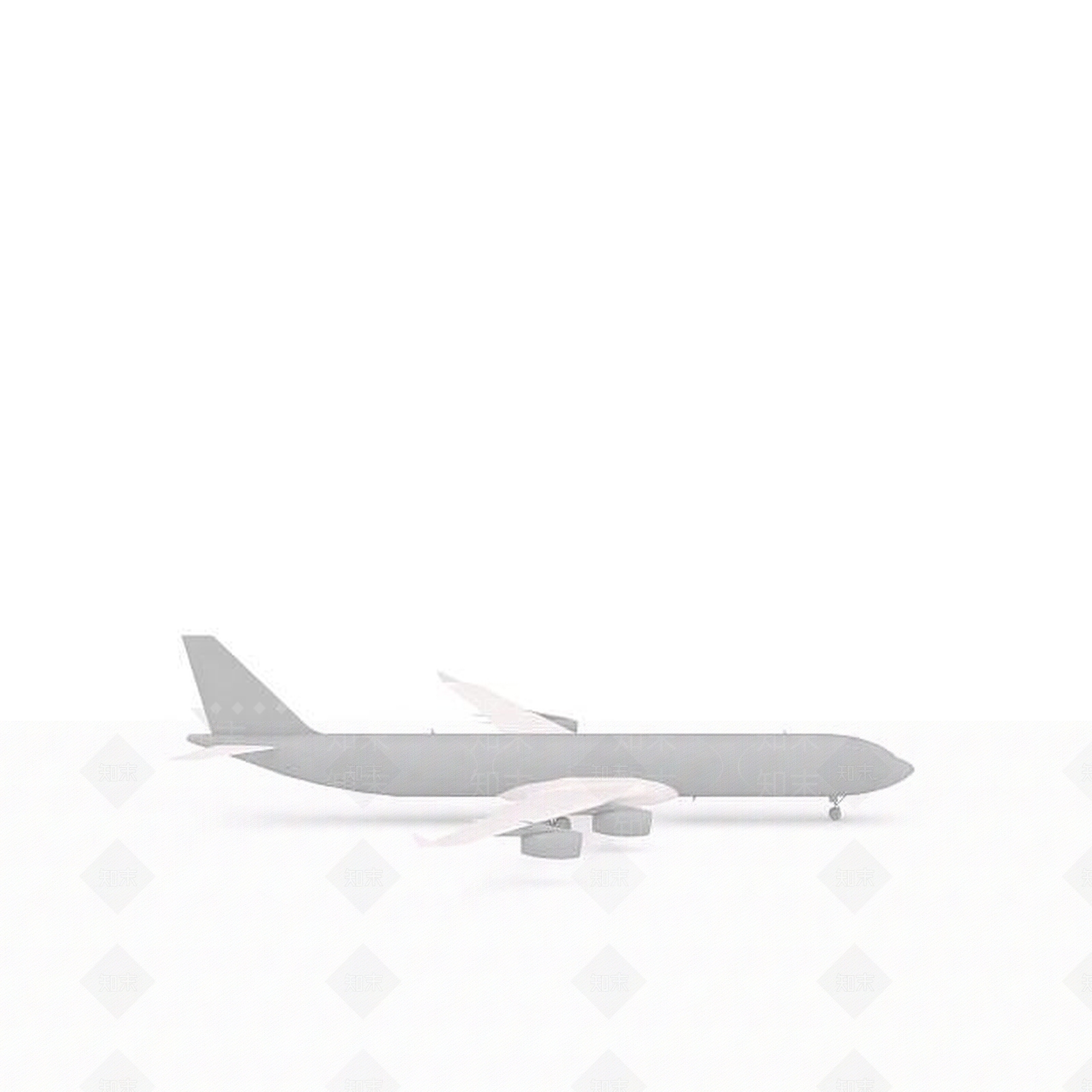 现代飞机3D模型下载【ID:1194088651】