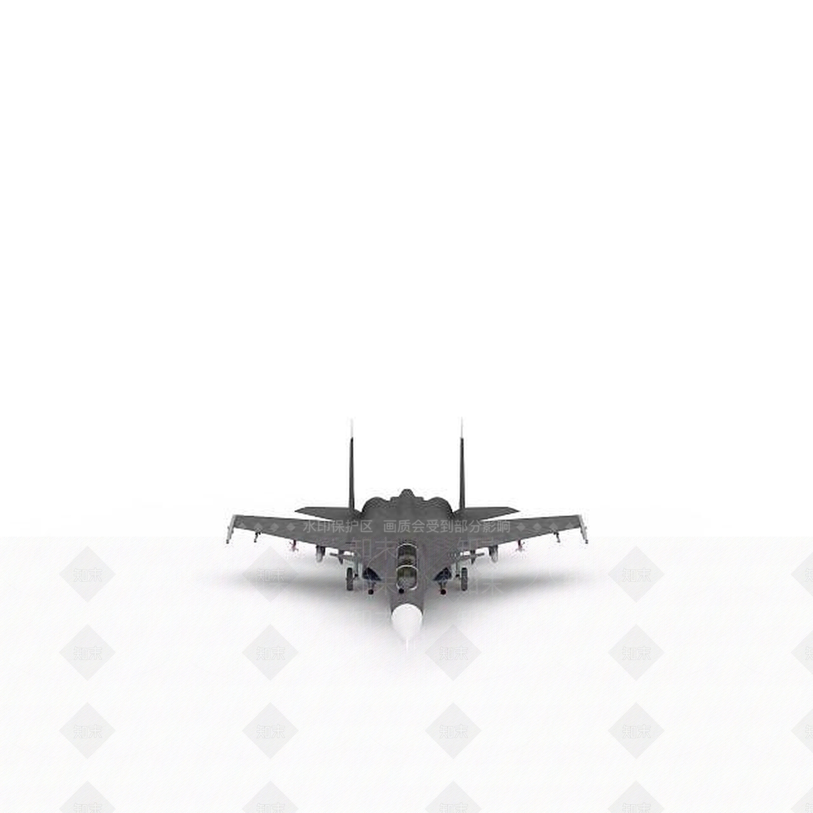 现代飞机3D模型下载【ID:1199003066】