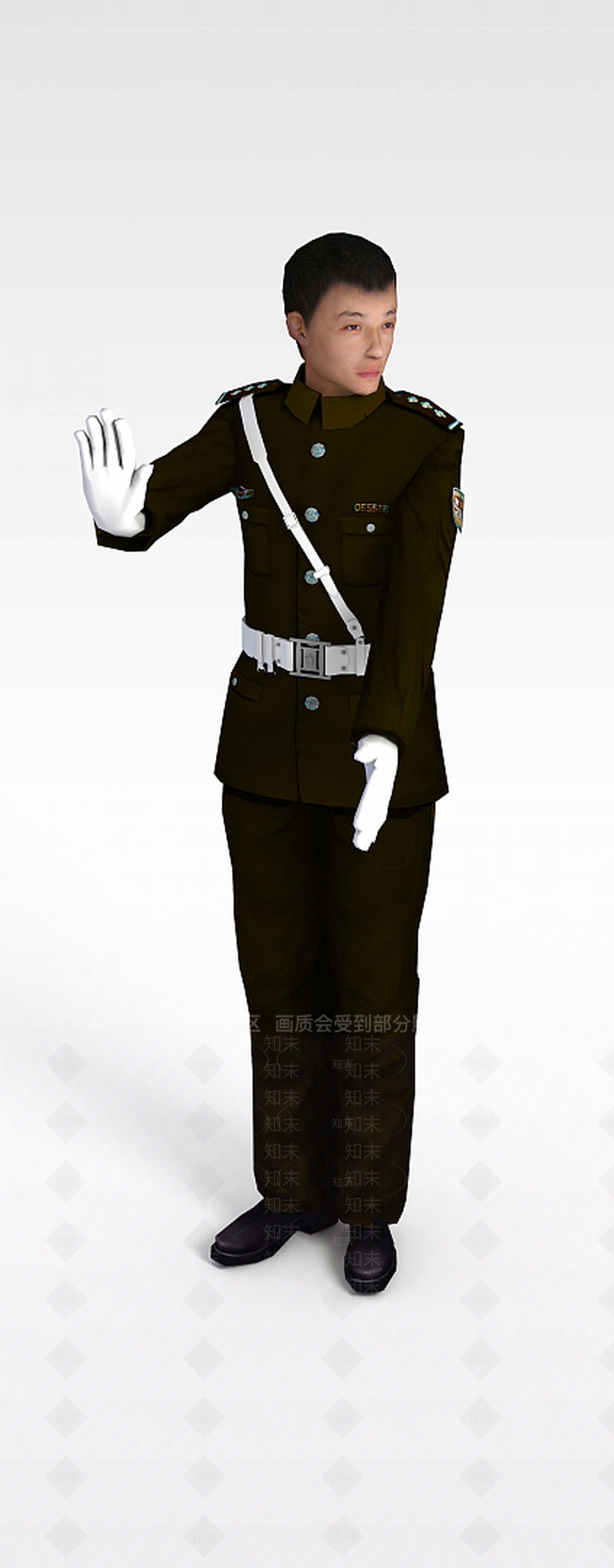 现代虚拟人物3D模型下载【ID:1199013630】