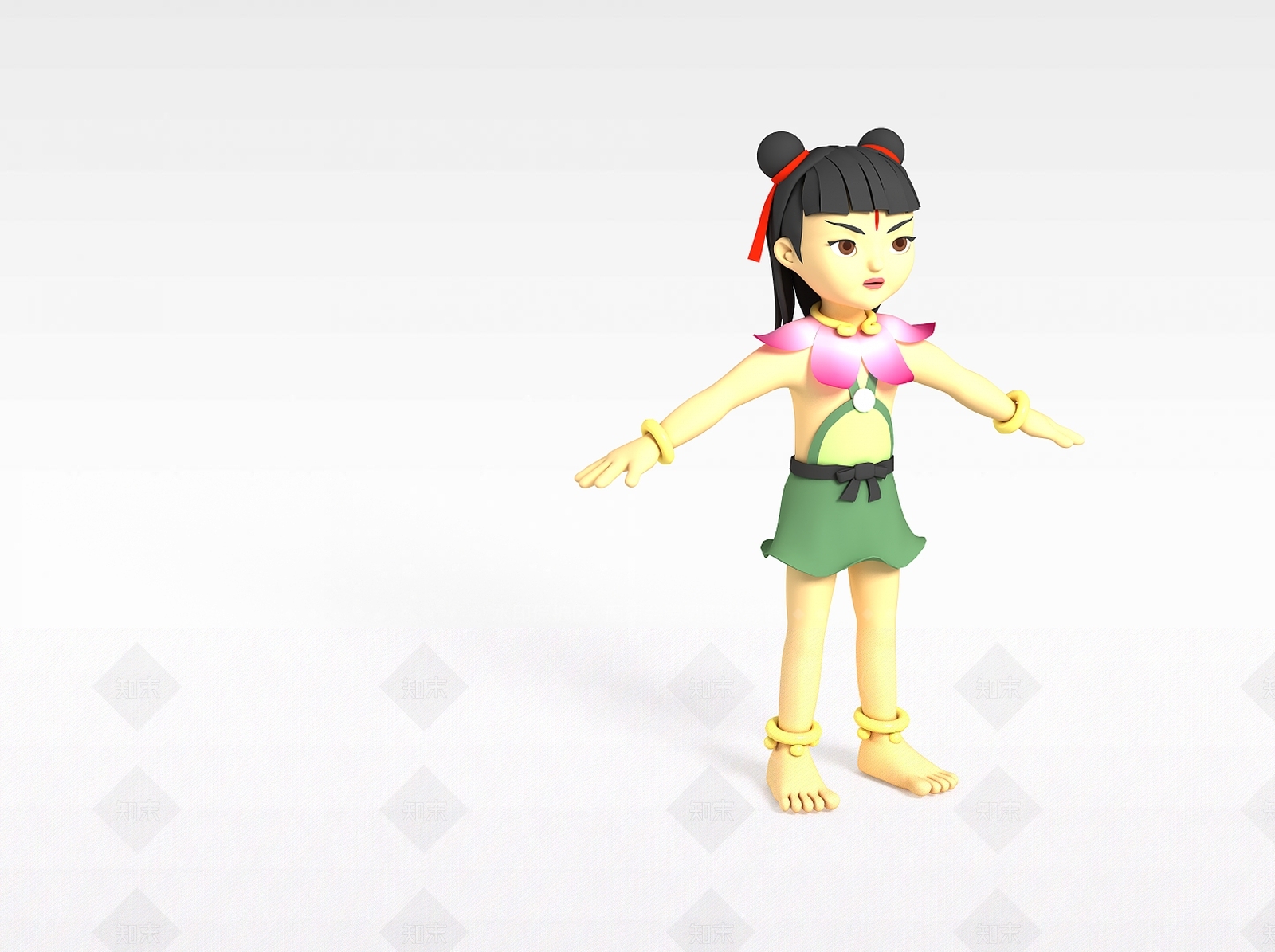 现代虚拟人物3D模型下载【ID:1199002968】