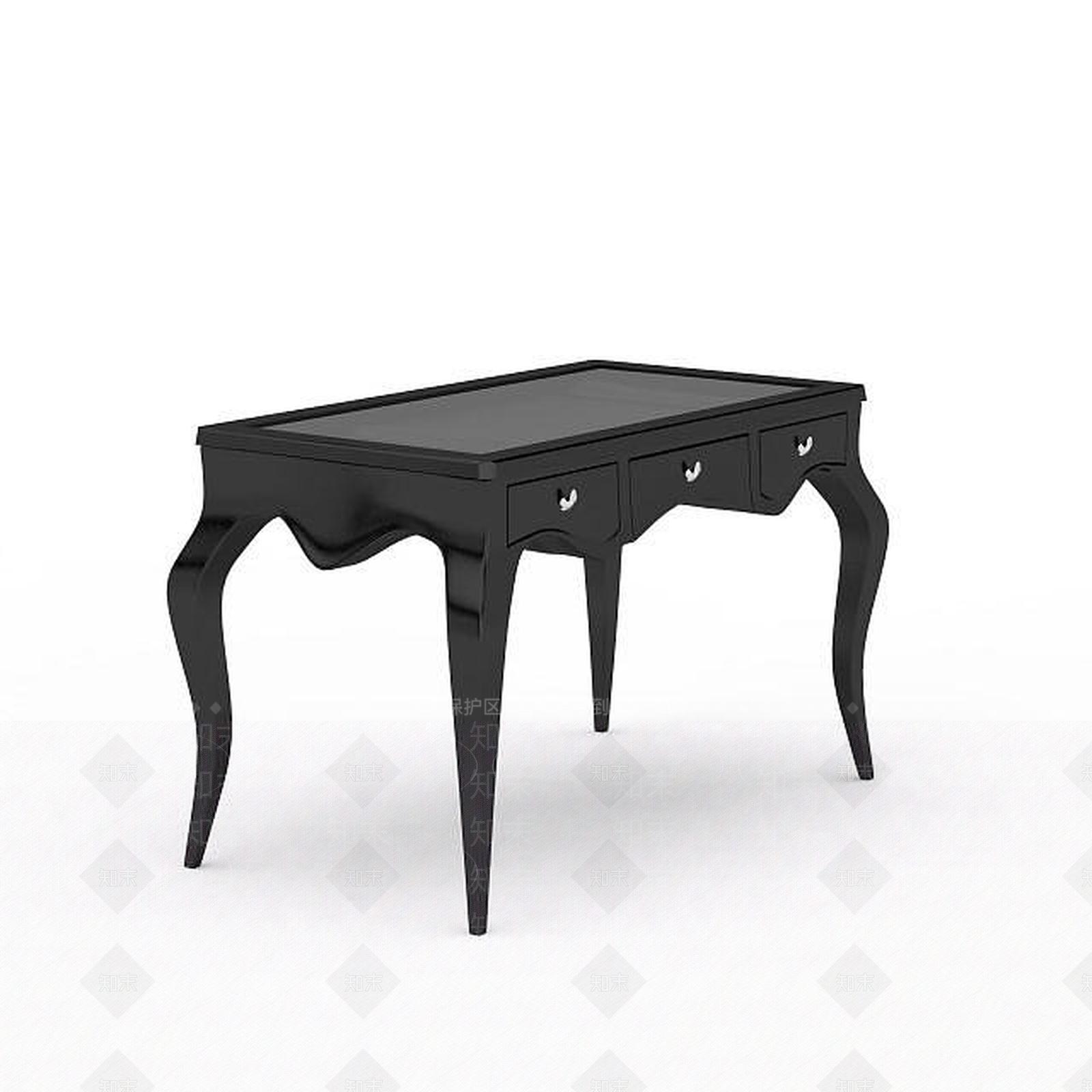 现代书桌3D模型下载【ID:1194088903】
