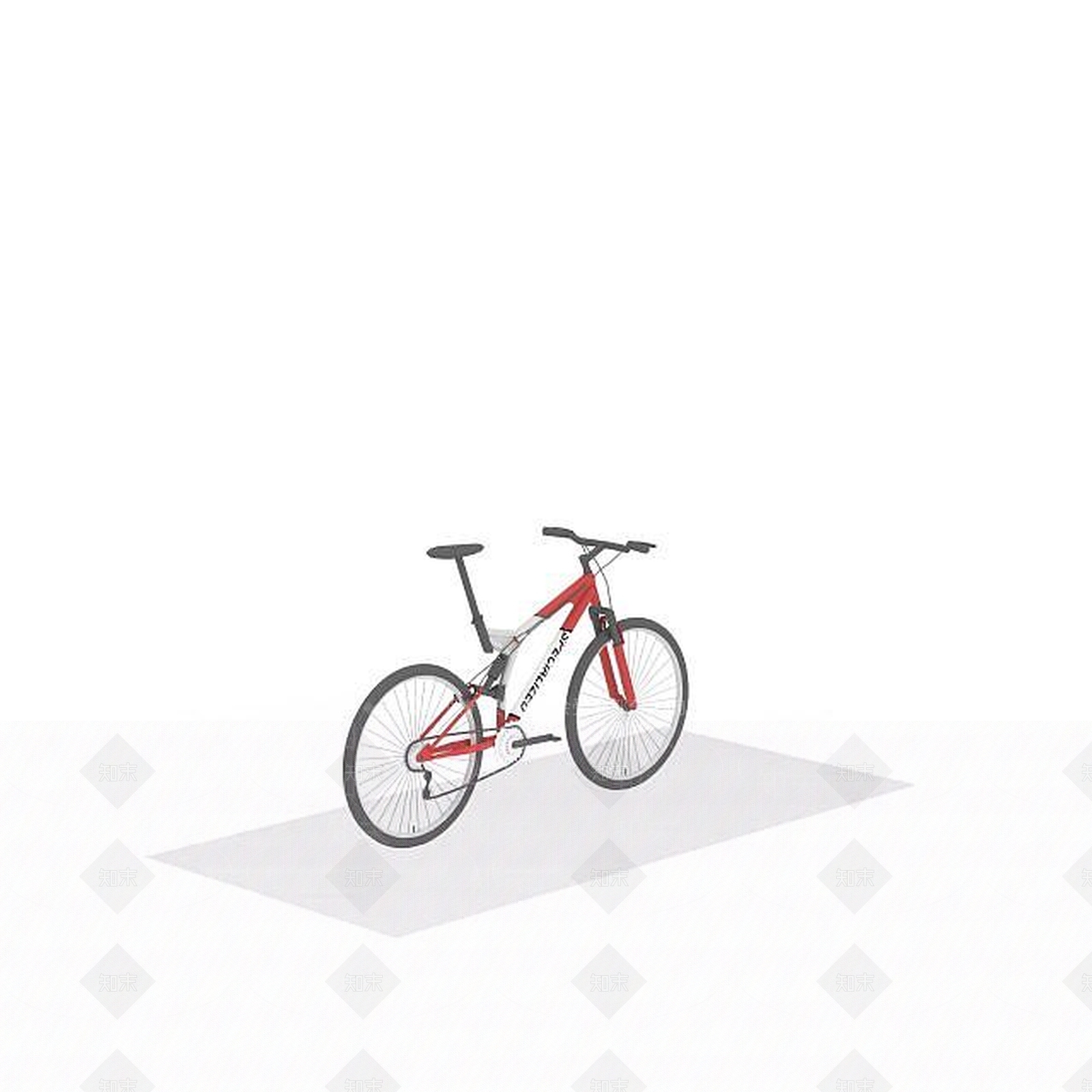 现代自行车3D模型下载【ID:1194088926】