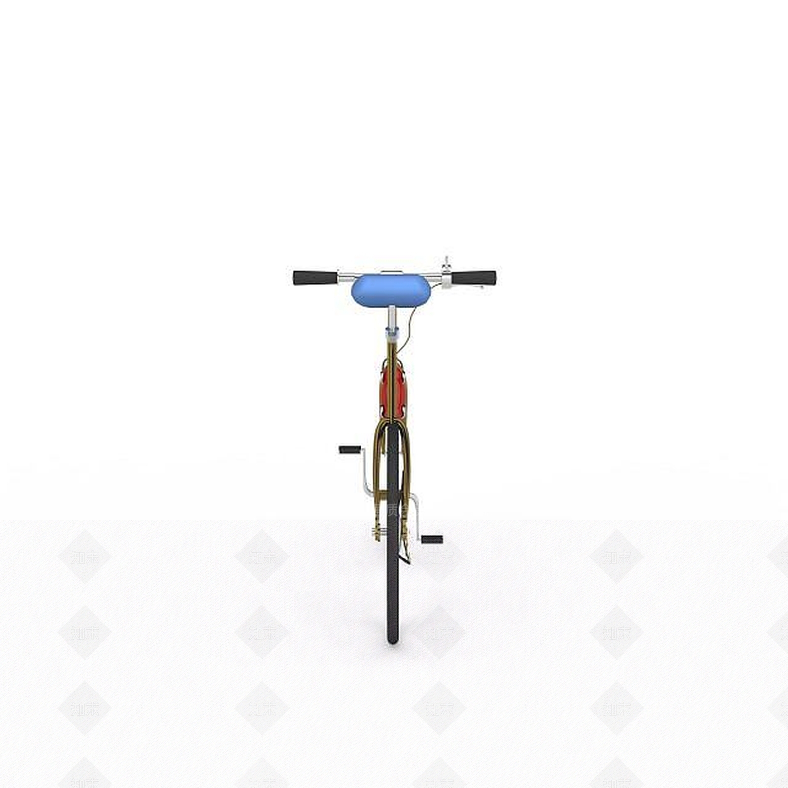 现代自行车3D模型下载【ID:1199002802】