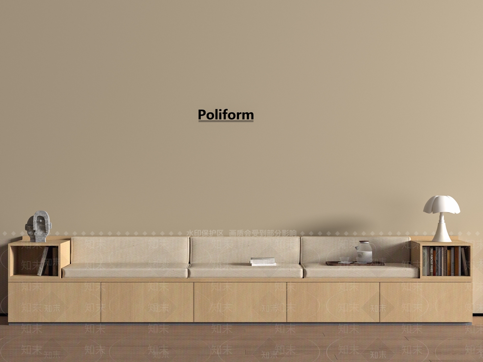 现代卡座沙发3D模型下载【ID:1194091766】