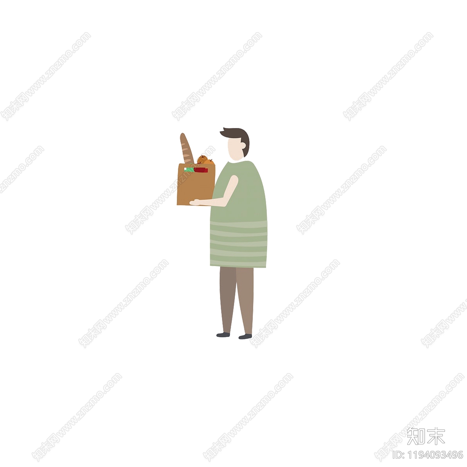现代卡通人物下载【ID:1194093496】