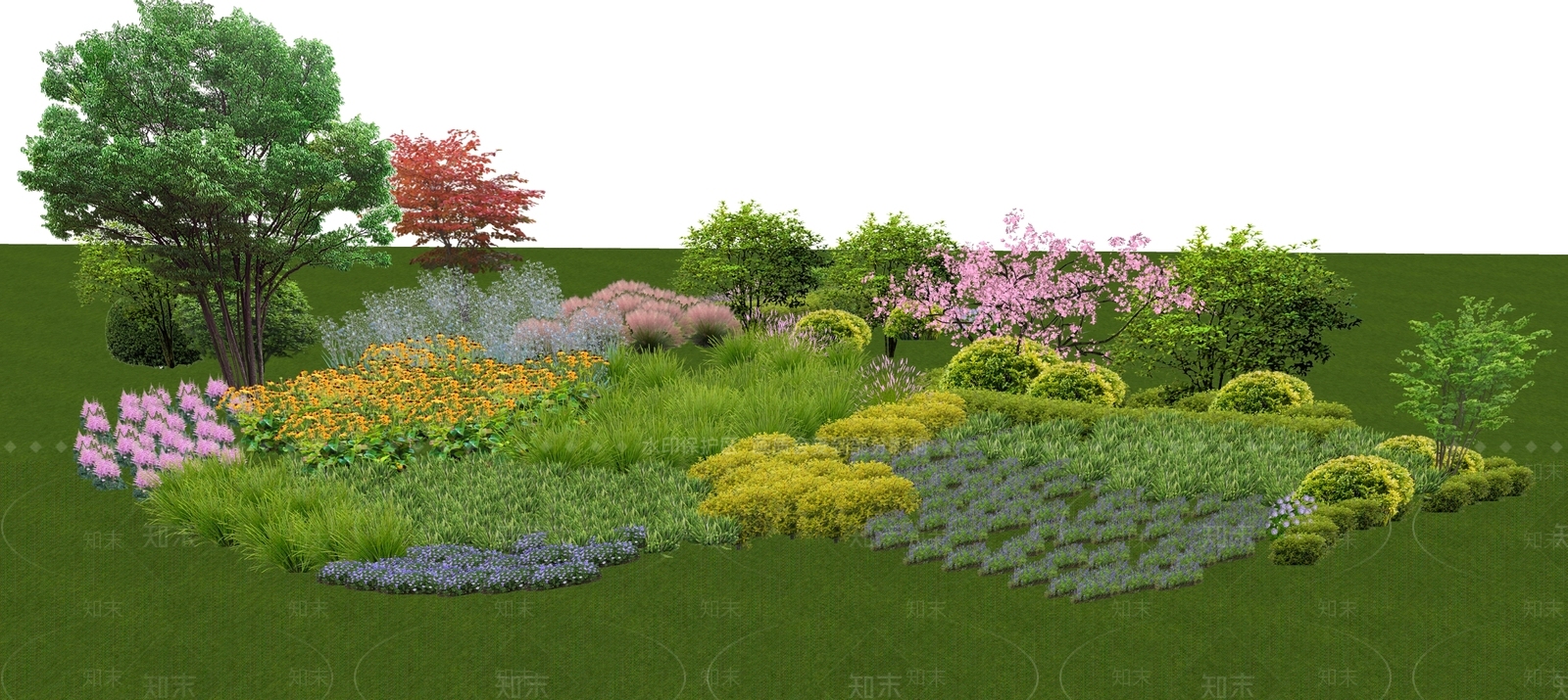 花草SU模型下载【ID:1194096825】