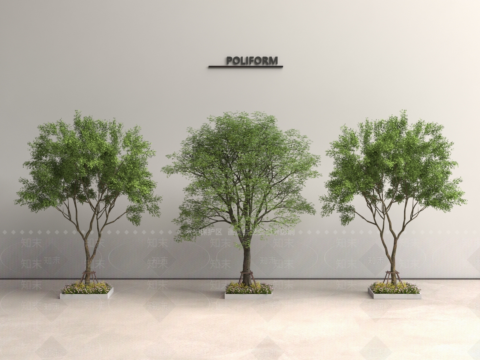 景观树3D模型下载【ID:1194102487】