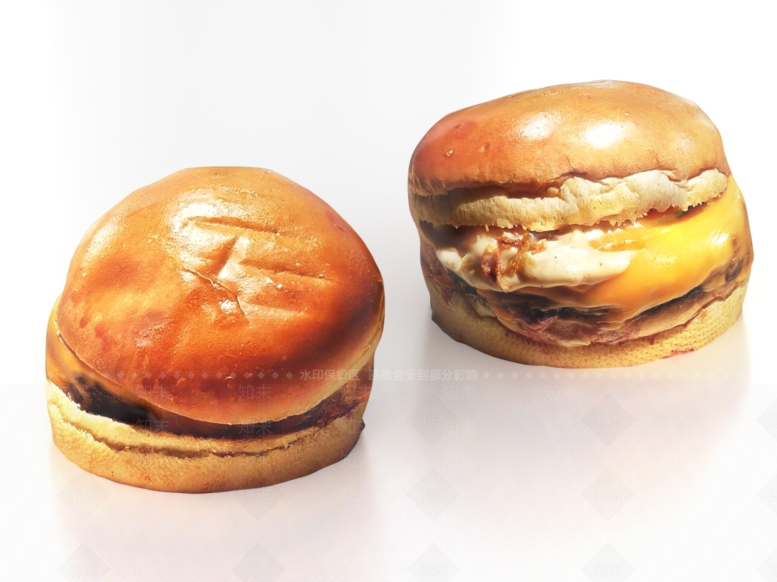 酒水食物3D模型下载【ID:1194114597】