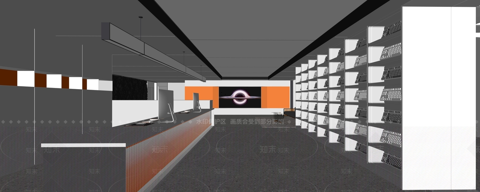 现代其他休闲娱乐空间SU模型下载【ID:1194122493】
