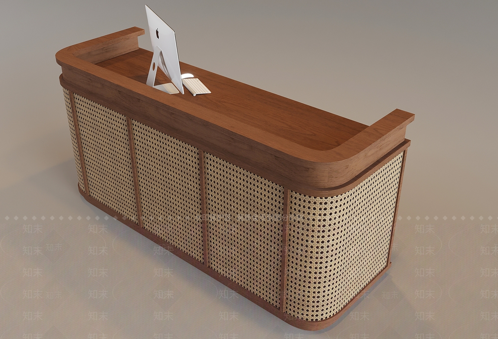 中古收银台SU模型下载【ID:1194127711】