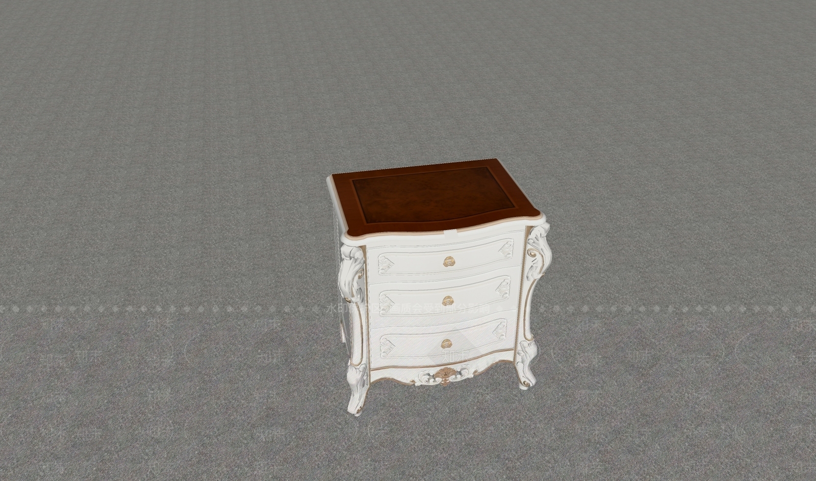新中式床头柜SU模型下载【ID:1194131434】
