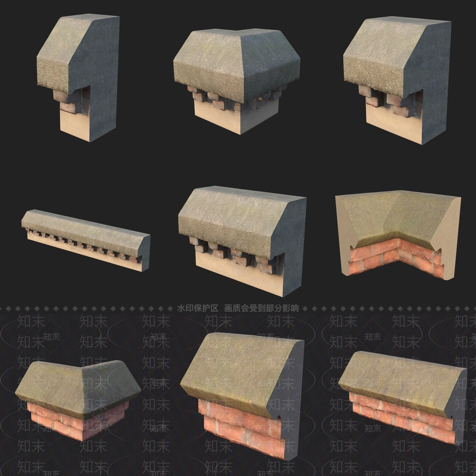 现代其他局部构件3D模型下载【ID:1194131946】