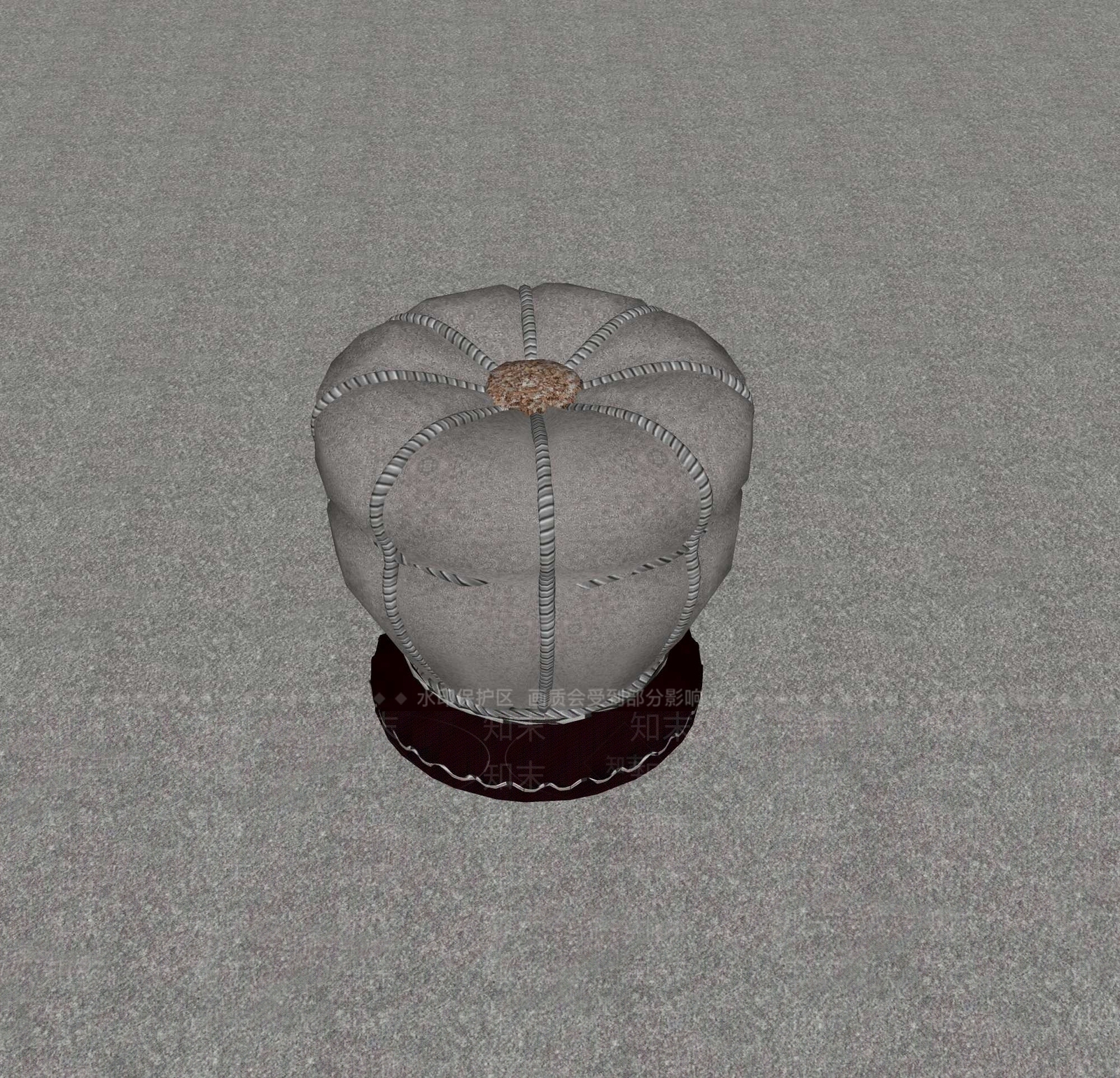新中式沙发凳SU模型下载【ID:1194135852】