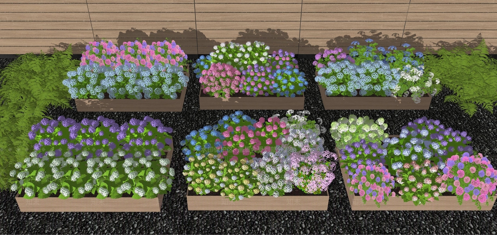花草SU模型下载【ID:1194146536】