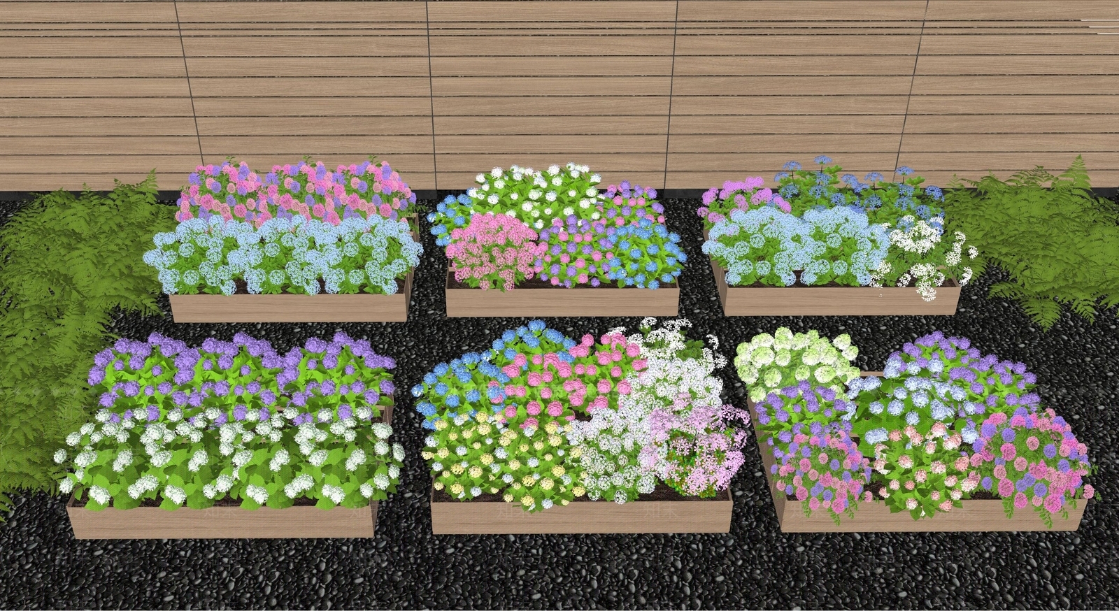 花草SU模型下载【ID:1194146536】