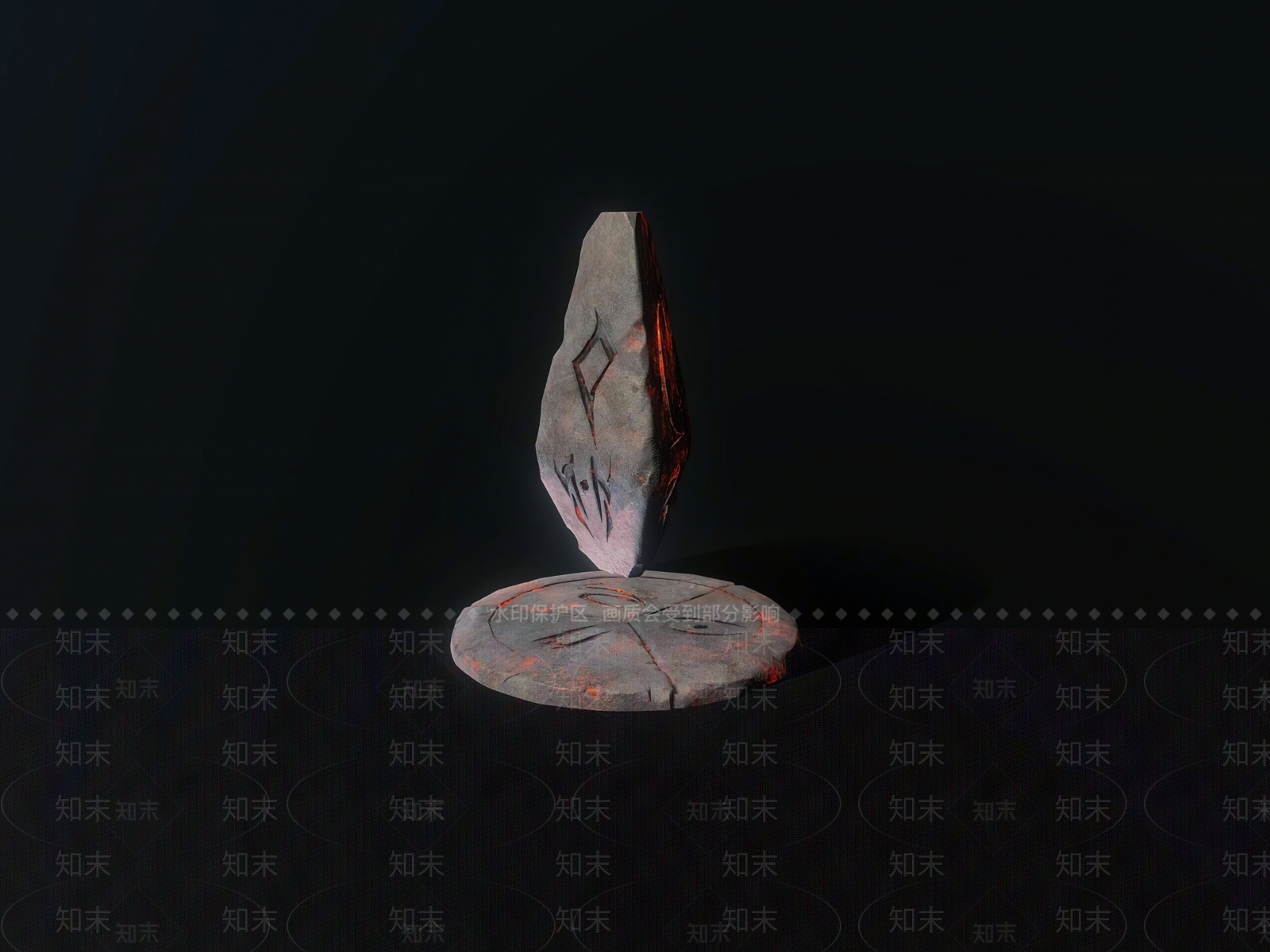 现代石头SU模型下载【ID:1194147810】