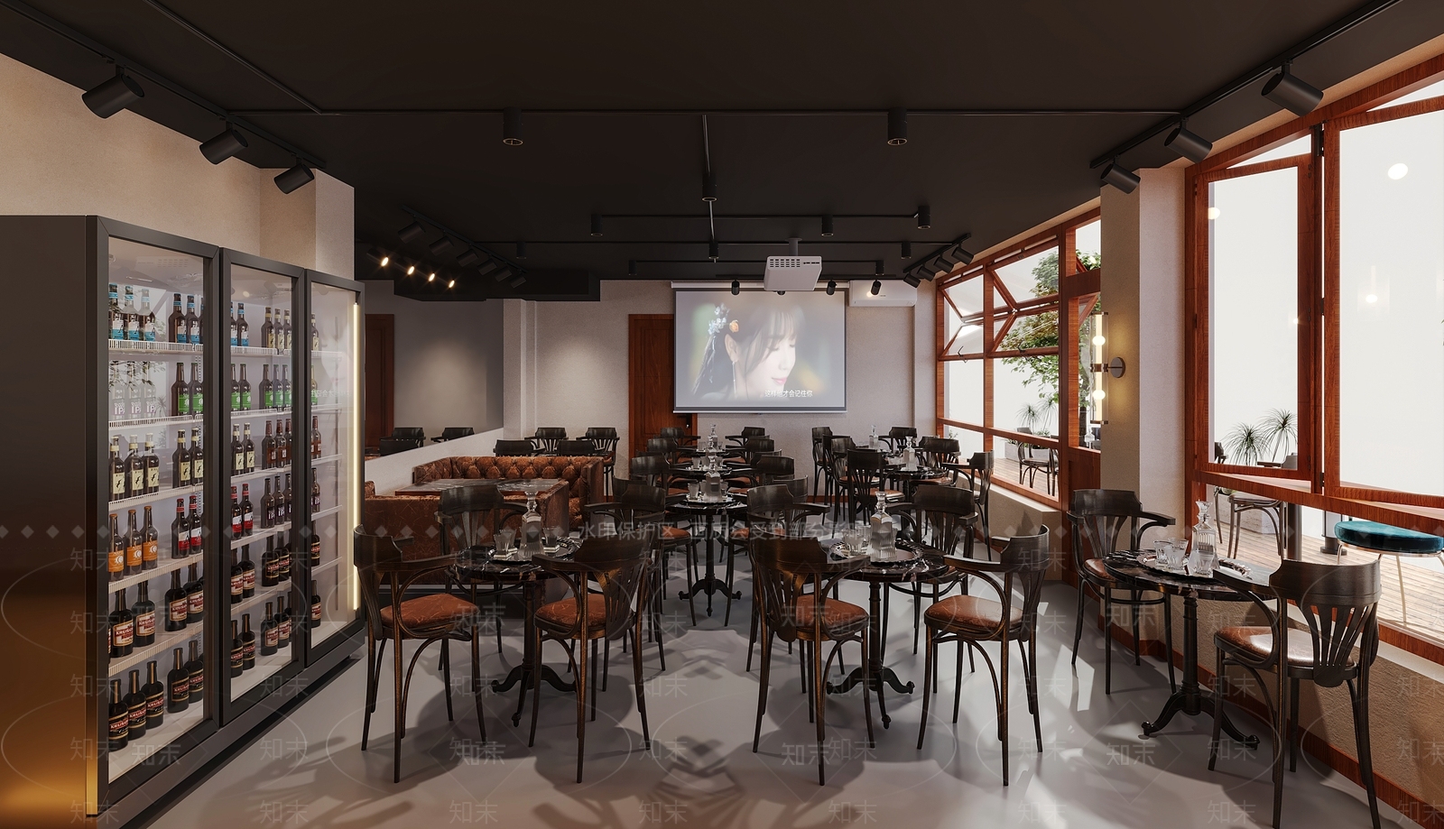 现代酒吧3D模型下载【ID:1194154755】
