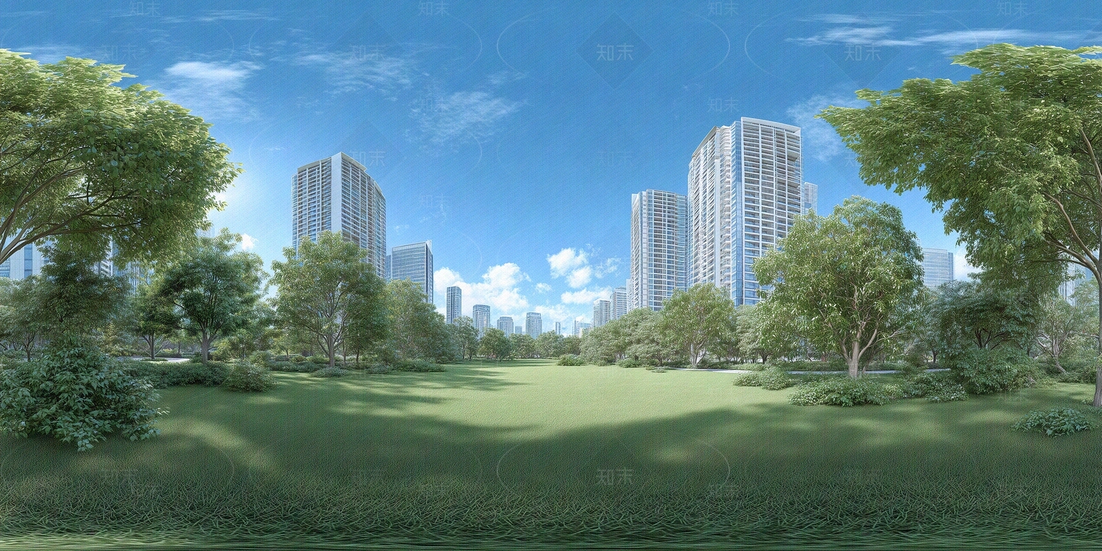 现代小区HDR贴图下载【ID:1194170082】