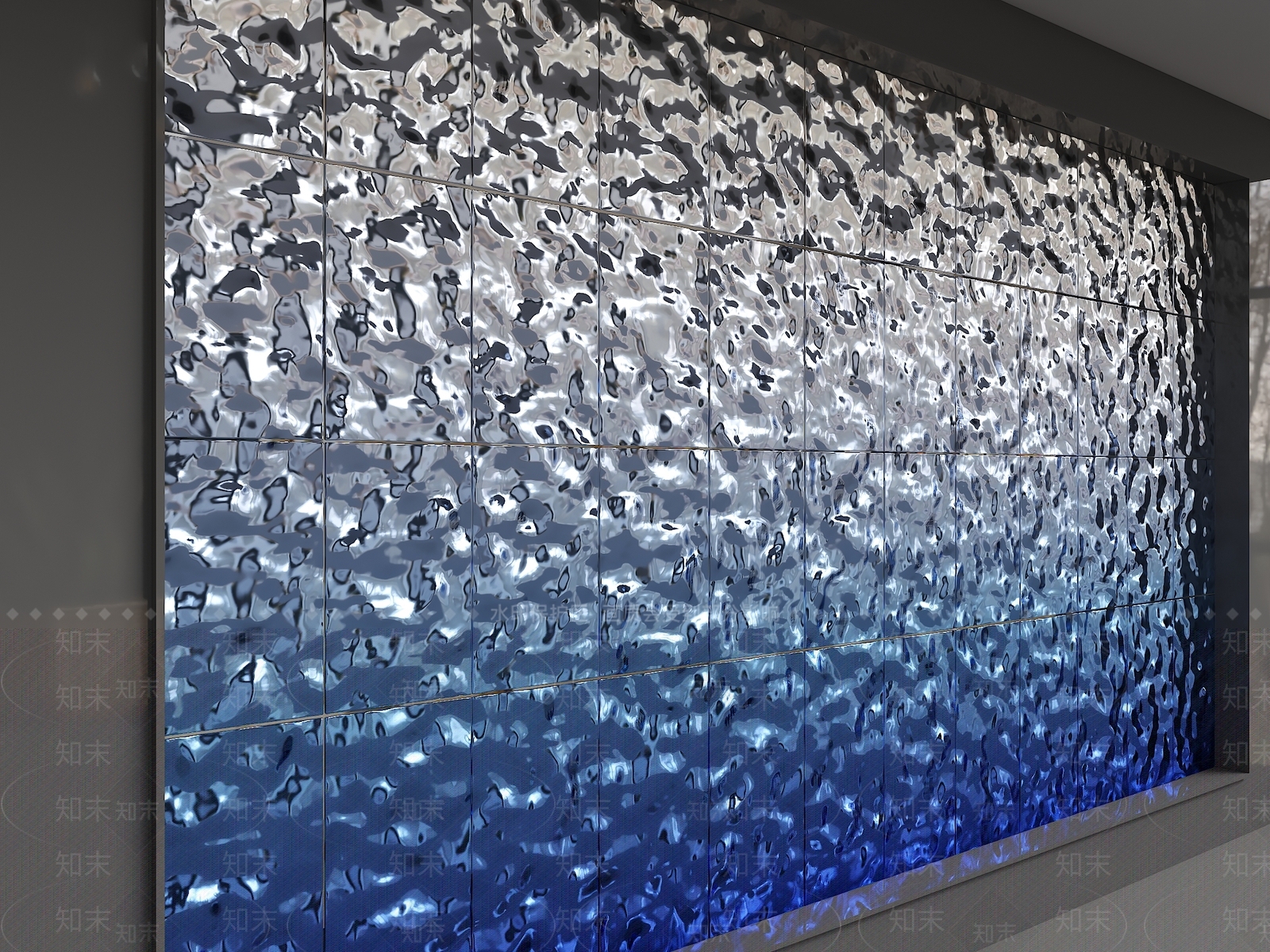 现代其他墙面3D模型下载【ID:1194172405】