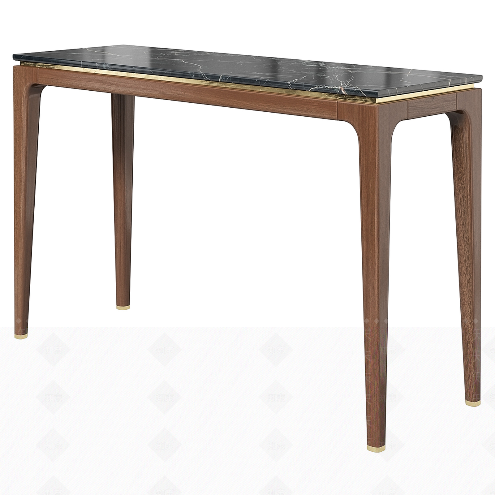 新中式轻奢玄关柜3D模型下载【ID:1194172674】