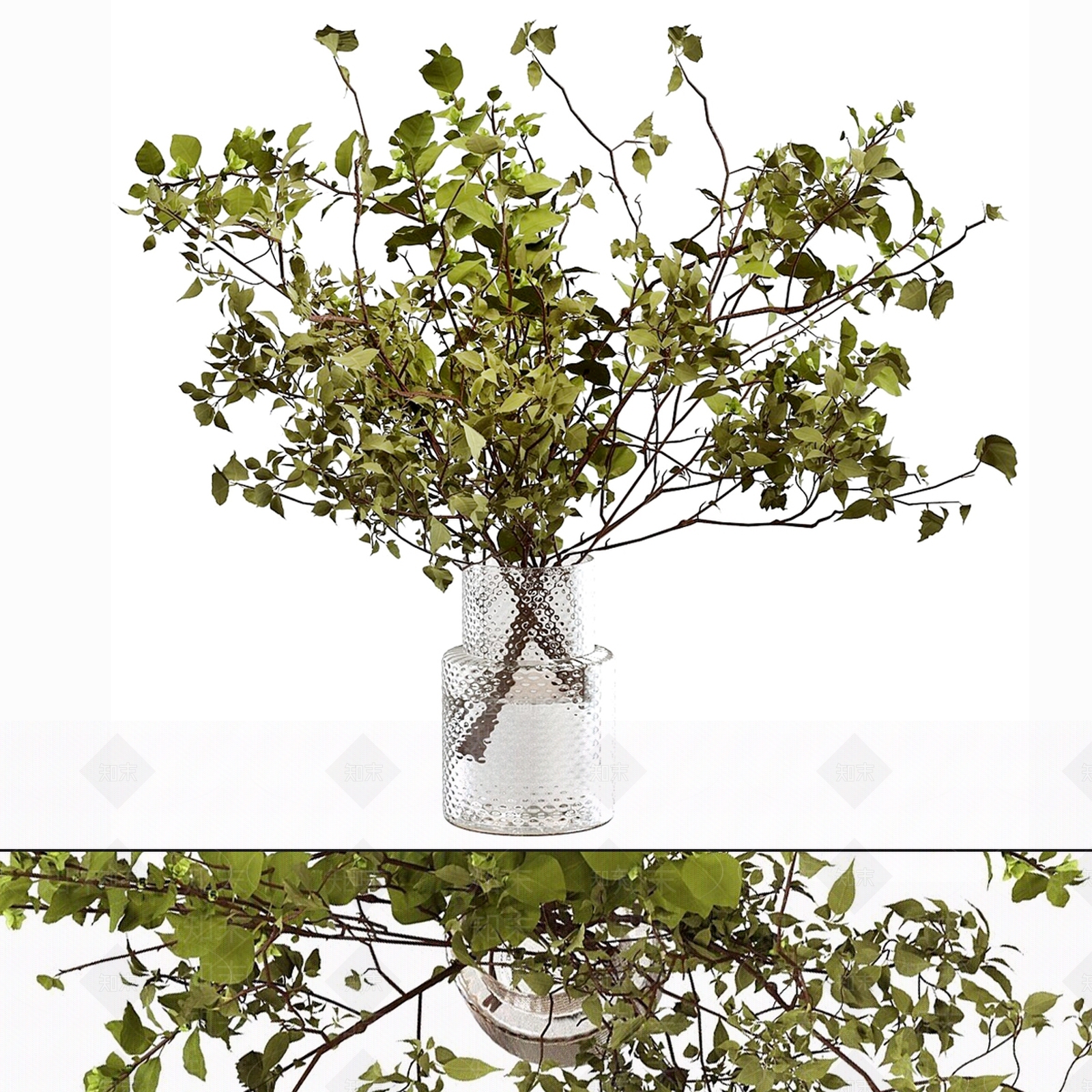 现代花艺3D模型下载【ID:1194173615】