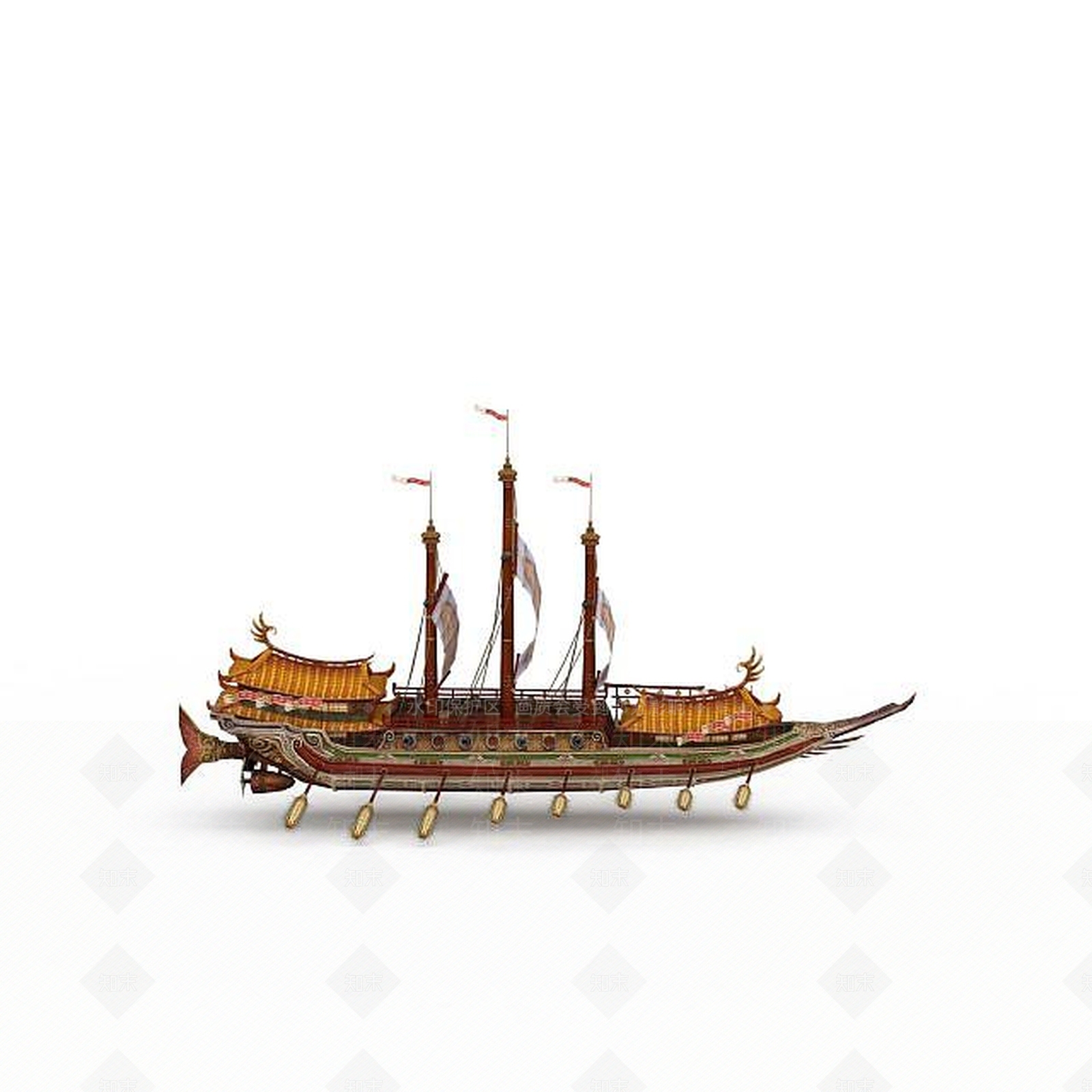 现代船3D模型下载【ID:1199002591】