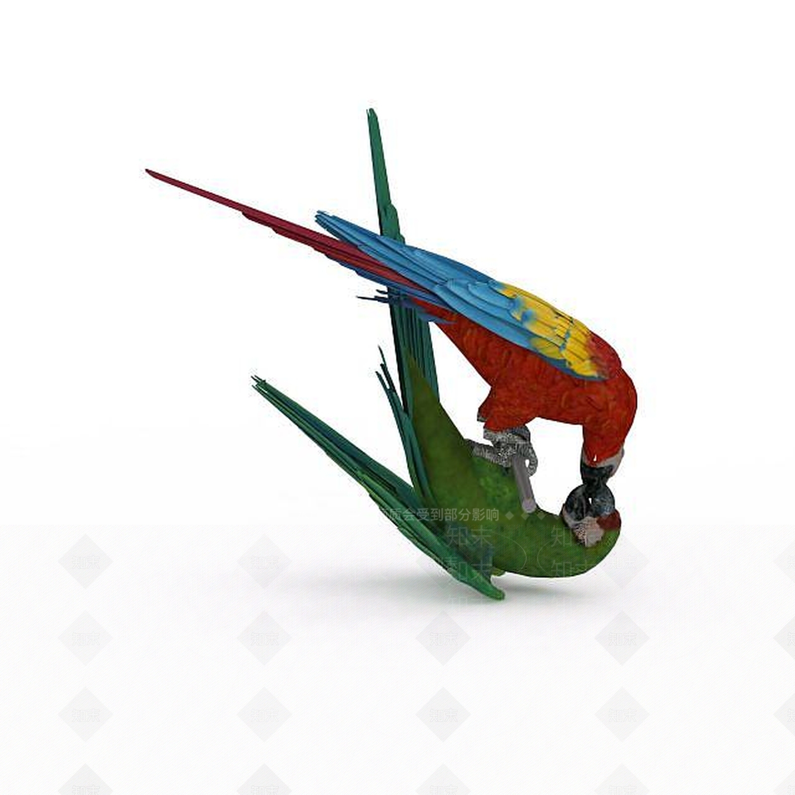 现代爬行类动物3D模型下载【ID:1194178356】