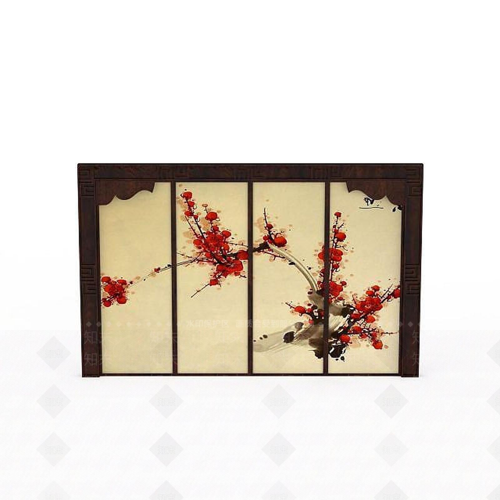 现代挂件3D模型下载【ID:1194178542】
