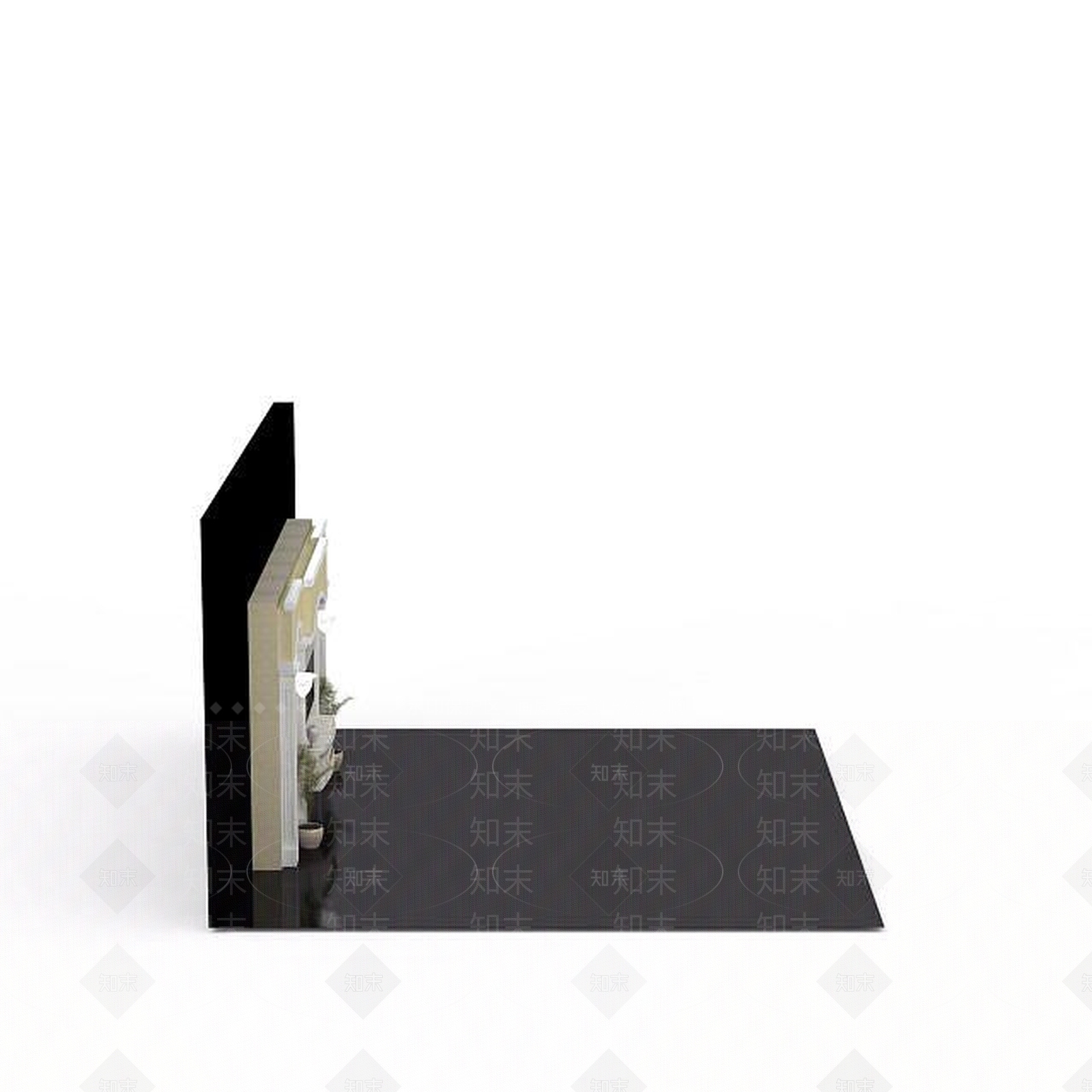 现代挂件3D模型下载【ID:1194178762】