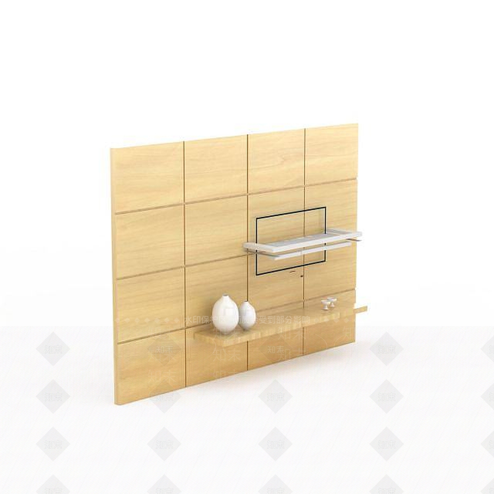 现代挂件3D模型下载【ID:1194178745】