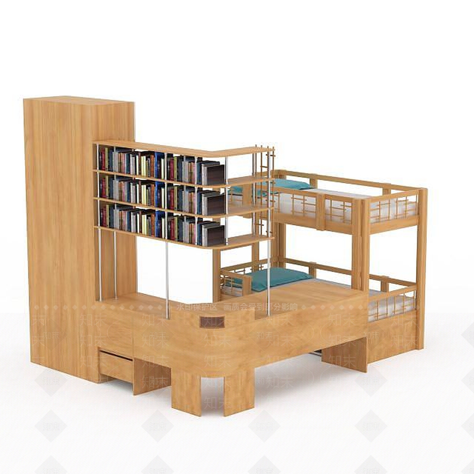 现代马桶3D模型下载【ID:1194178905】