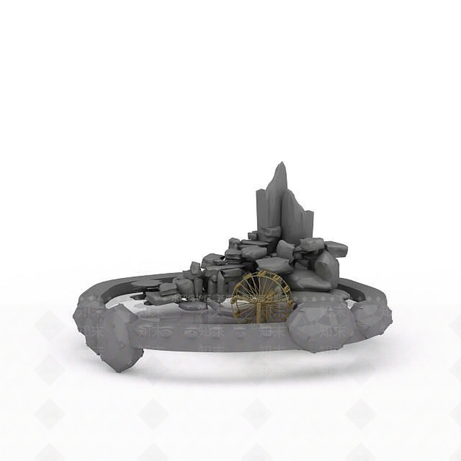 现代其他景观小品3D模型下载【ID:1199012924】