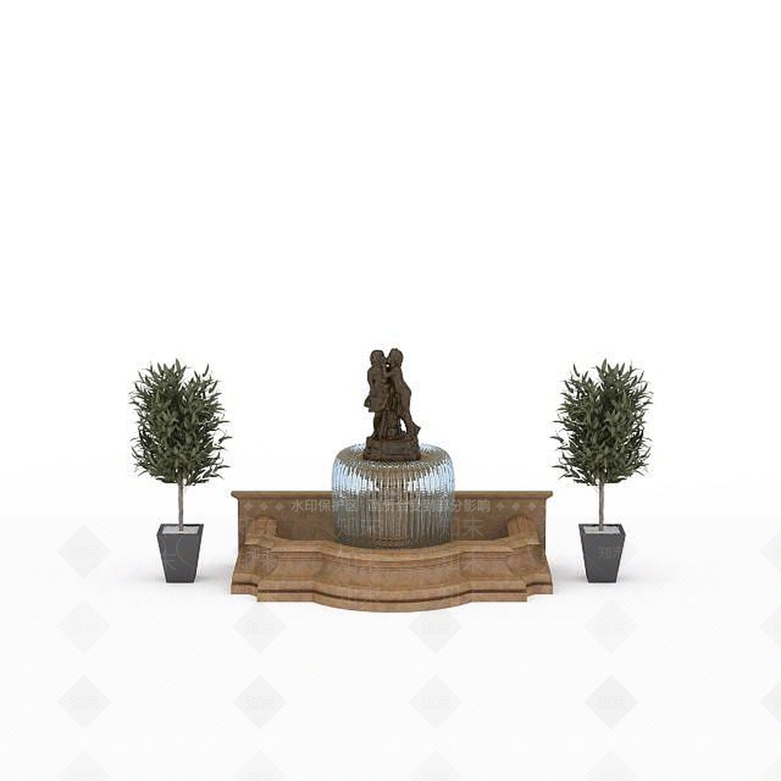现代其他景观小品3D模型下载【ID:1194179319】