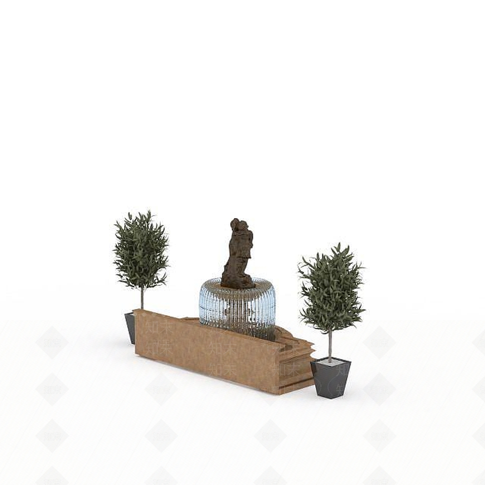 现代其他景观小品3D模型下载【ID:1194179319】