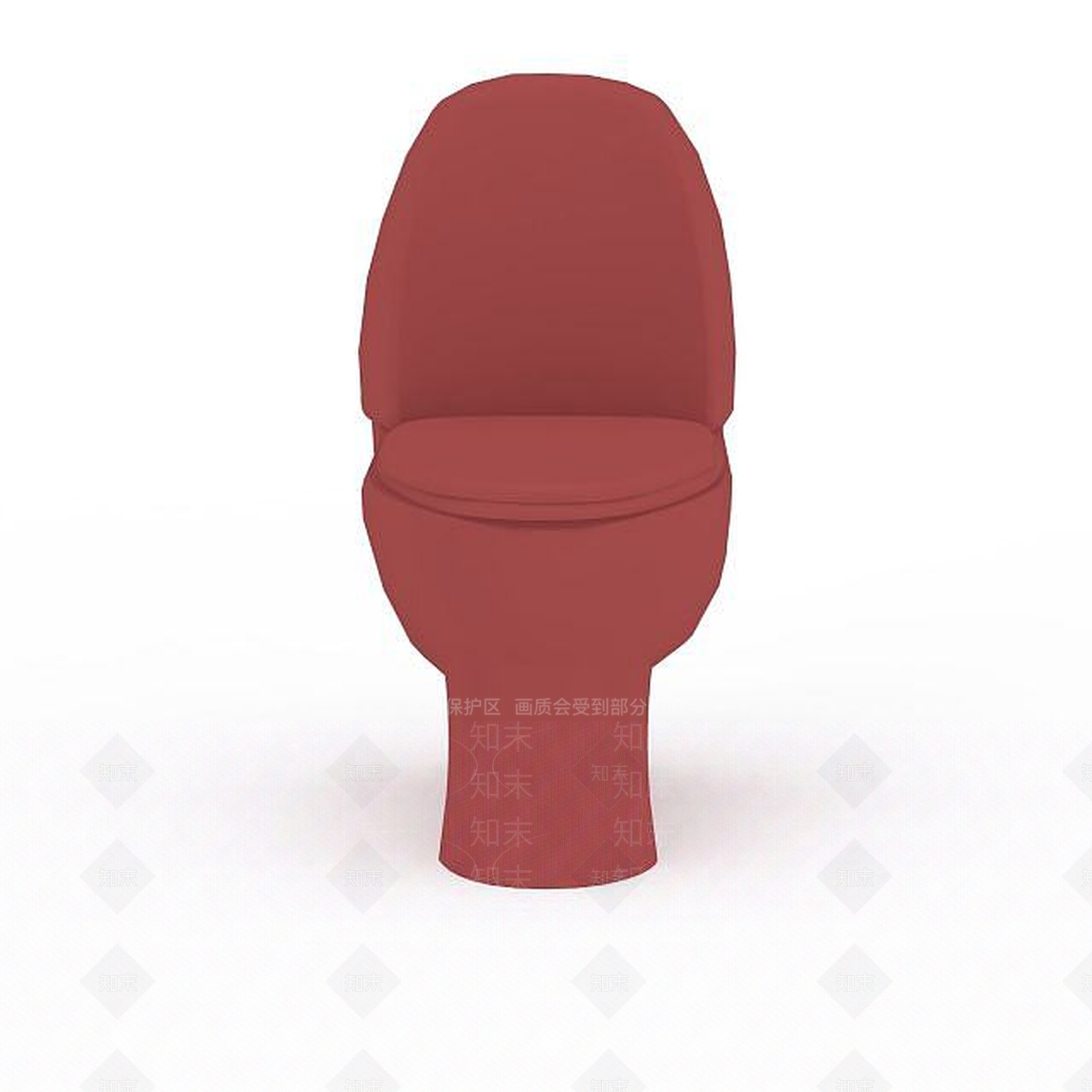 现代马桶3D模型下载【ID:1199002138】
