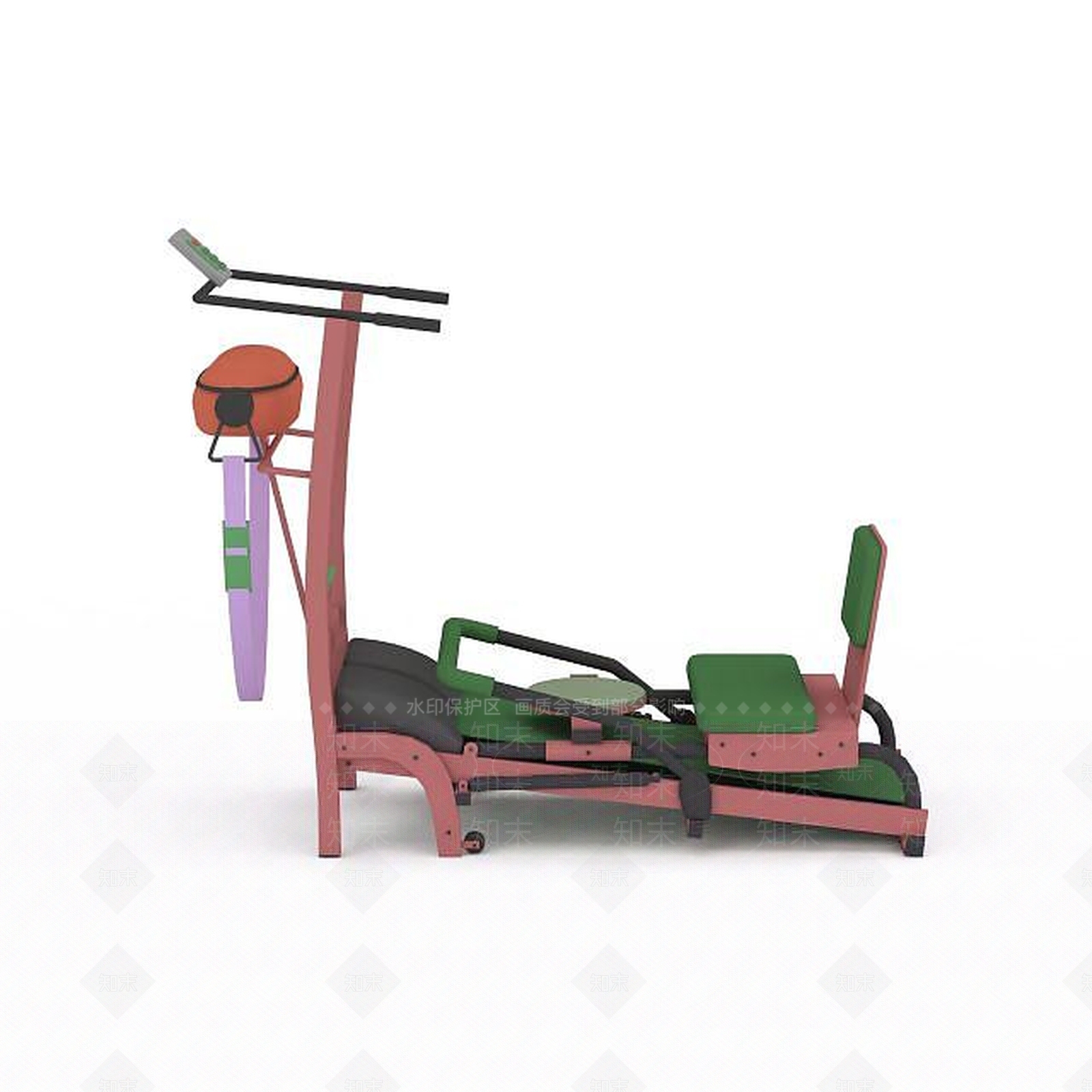 现代妆台妆凳3D模型下载【ID:1199001684】