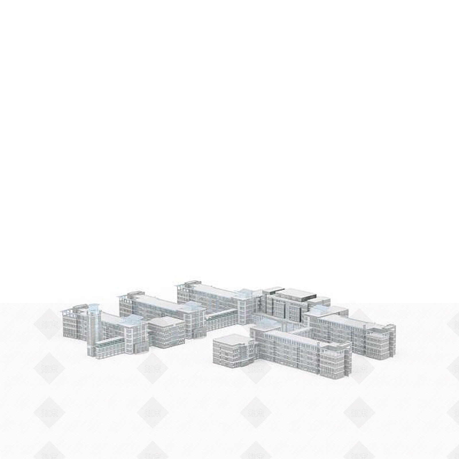 现代其他建筑外观3D模型下载【ID:1199001573】
