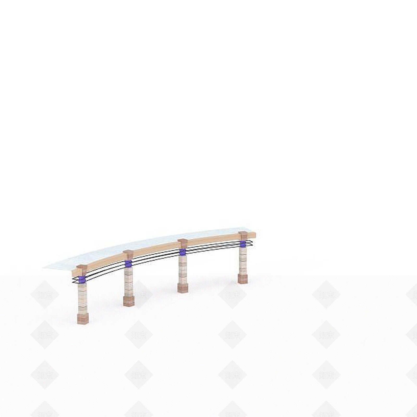 现代其他景观小品3D模型下载【ID:1199001170】