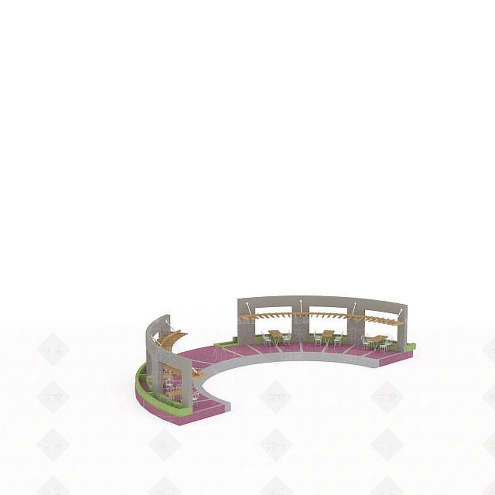 现代其他景观小品3D模型下载【ID:1199001028】