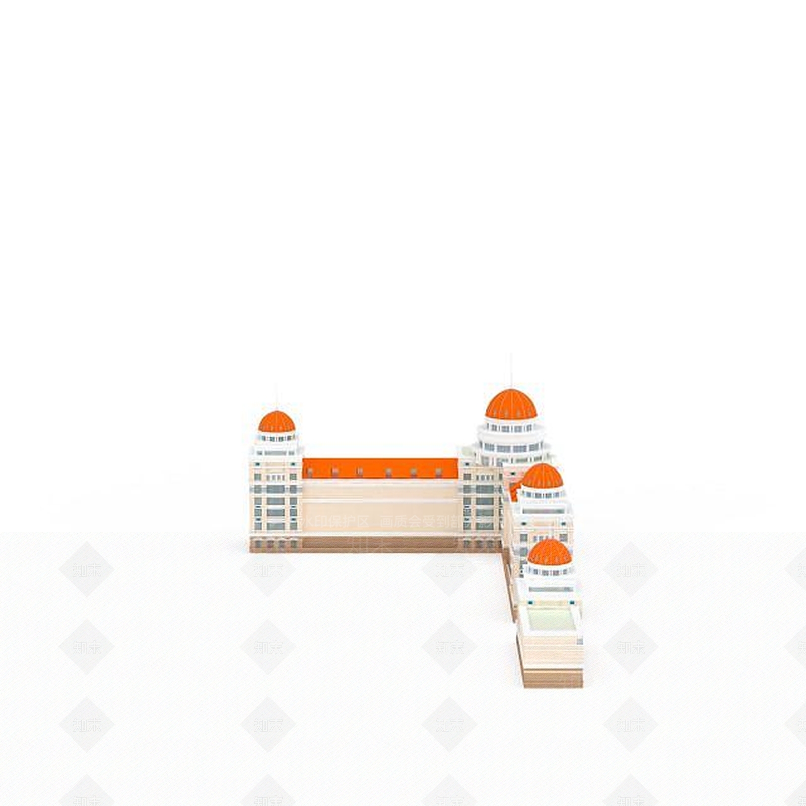 现代其他建筑外观3D模型下载【ID:1199012000】