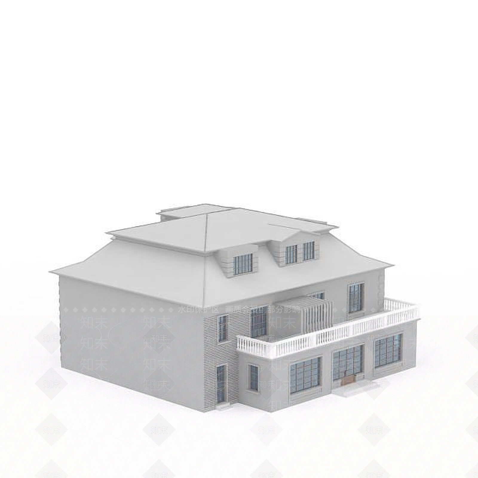 现代其他建筑外观3D模型下载【ID:1199011958】